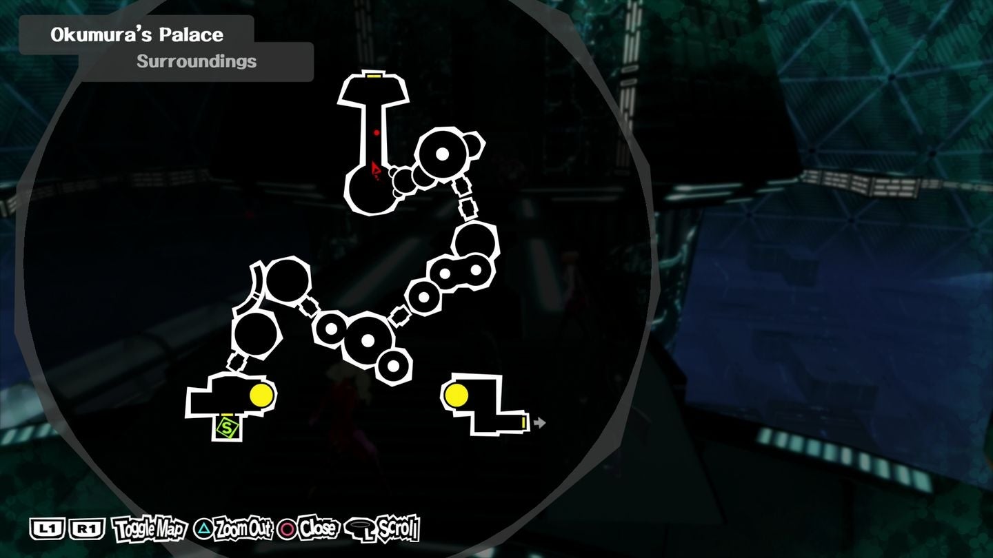 Persona 5 Okumura Palace dungeon Barracks, Production Line, Transfer